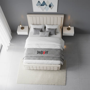 Ruda Upholstered Bed Frame | Storage Bed