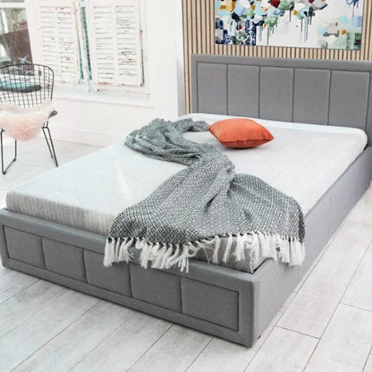Rio Upholstered Bed Frame | Multi Colour Ottoman Storage