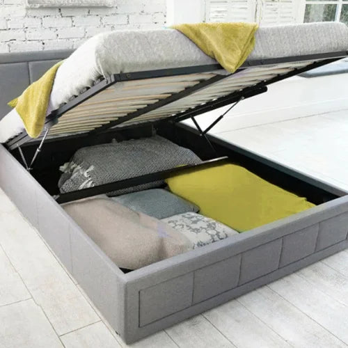 Rio Upholstered Bed Frame | Multi Colour Ottoman Storage
