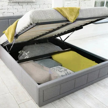Rio Upholstered Bed Frame | Multi Colour Ottoman Storage