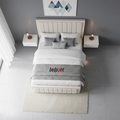 Ruda Upholstered Bed Frame | Storage Bed