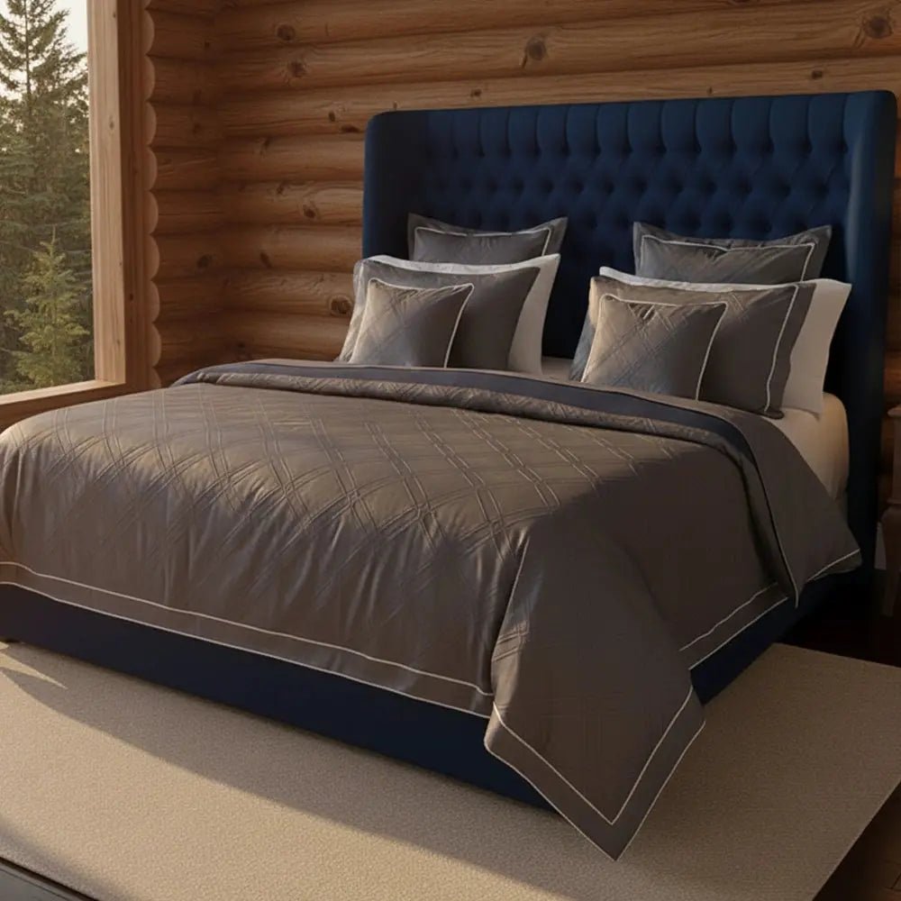 Chesterfield Carter Wingback Bed Frame - Hand Made in the UK