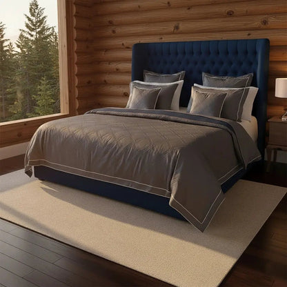 Chesterfield Carter Wingback Bed Frame - Hand Made in the UK