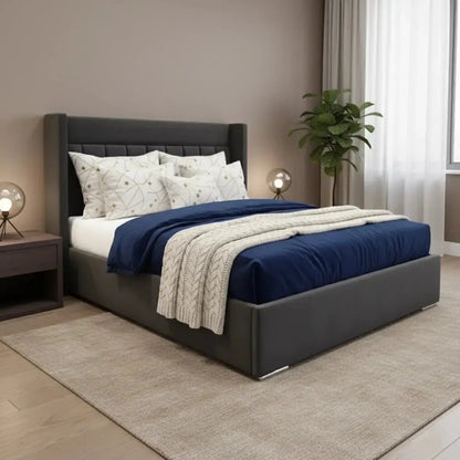 Ember Wing Bed and Mattress Gas Left Storage Bed Frame