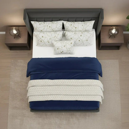Ember Wing Bed and Mattress Gas Left Storage Bed Frame