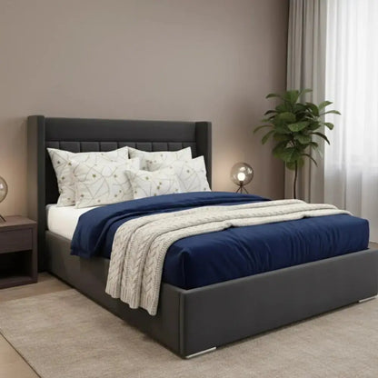Ember Wing Bed and Mattress Gas Left Storage Bed Frame