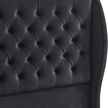 Oxford wing Bed Modern Upholstered Tufted Bed Frame